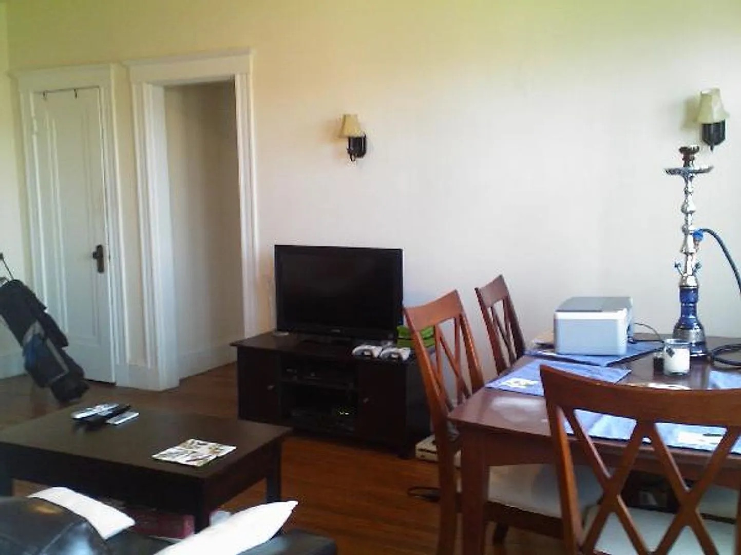 Before Living room - clutter cleanup